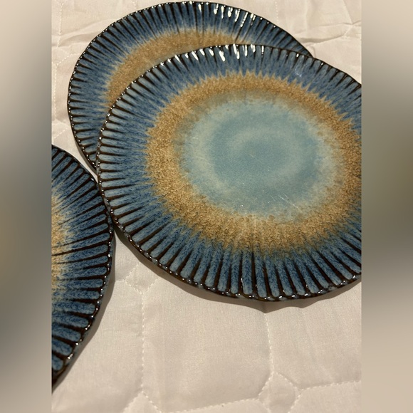 Set of 4 Sango salad plates. 8.5” - Picture 3 of 12